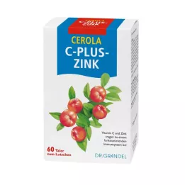 CEROLA C plus Zinc Taler Grandel, 60 uds