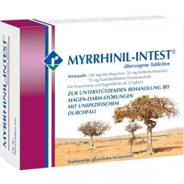 MYRRHINIL INTEST Excesos de tabletas, 100 pz