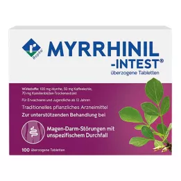 MYRRHINIL INTEST Comprimidos recubiertos, 100 uds