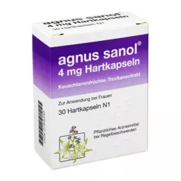 AGNUS SANOL Cápsulas duras, 30 pz