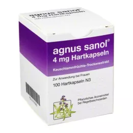 AGNUS SANOL Cápsulas duras, 100 pz