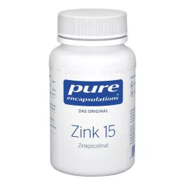 PURE ENCAPSULATIONS Cápsulas de picolinato de zinc 15, 180 uds