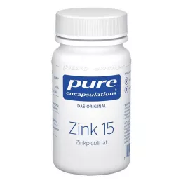 PURE ENCAPSULATIONS Cápsulas de picolinato de zinc 15, 60 uds
