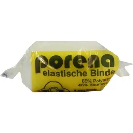 Vendaje de gasa elástica Porena 4cm violonchelo blanco, 1 pieza