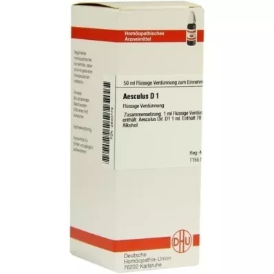 AESCULUS d 1 dilución, 50 ml