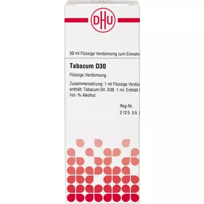 TABACUM Dilución D 30, 50 ml TABACUM Dilución D 30, 50 ml
