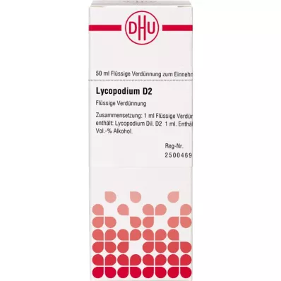 LYCOPODIUM Dilución D 2, 50 ml