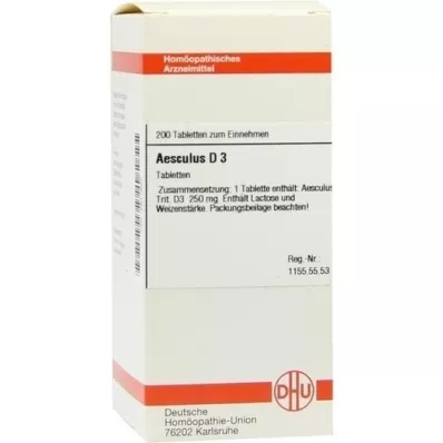 Aesculus D 3, 200 pz Aesculus D 3, 200 pz