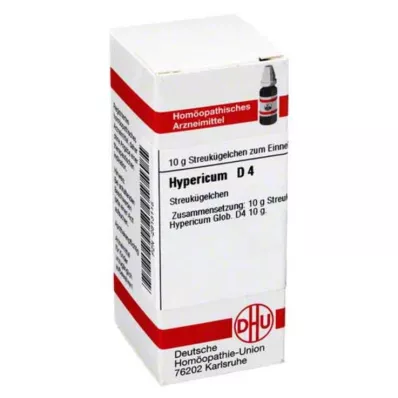 HYPERICUM Glóbulos D 4, 10 g