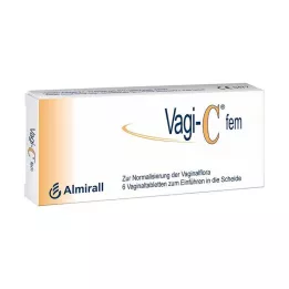 VAGI Tabletas vaginales C Fem, 6 uds