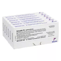 GENCYDO Solución inyectable al 3%, 48X1 ml