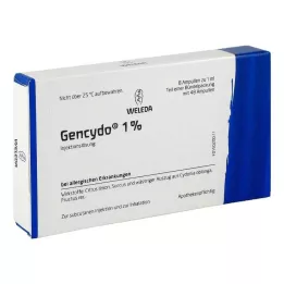 GENCYDO Solución inyectable al 1%, 48X1 ml