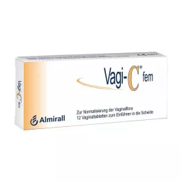 VAGI Tabletas vaginales C Fem, 12 uds