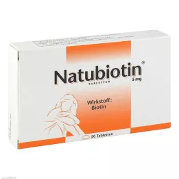 NATUBIOTIN Tabletas, 50 uds