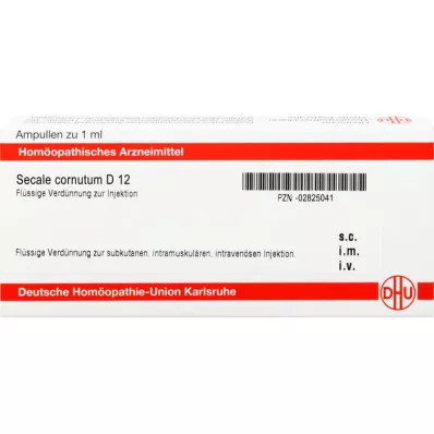 Secale Cornut D12, 10x1 ml