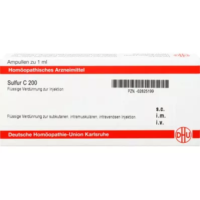 Azufre C200, 10x1 ml