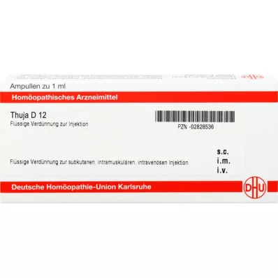 Thuja D12, 10x1 ml