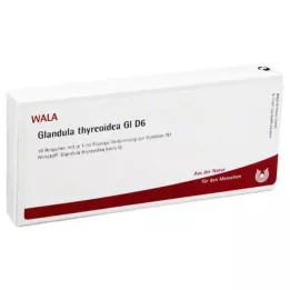 GLANDULA THYREOIDEA GL D 6 ampollas, 10X1 ml
