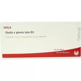 OXALIS E planta total D 3 ampollas, 10X1 ml