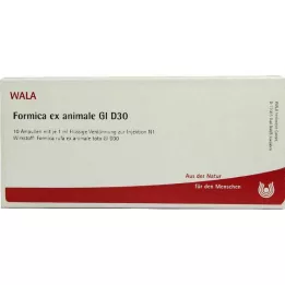 FORMICA EX animal GL D 30 ampollas, 10X1 ml