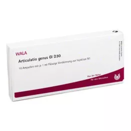 ARTICULATIO género GL D 30 ampollas, 10X1 ml