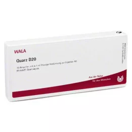 QUARZ D 20 ampollas, 10X1 ml