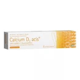 CALCIUM D3 ACIS 1000 mg/880, es decir, tabletas de puente, 20 pz