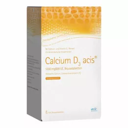 CALCIUM D3 ACIS 1000 mg/880, es decir, tabletas de puente, 100 pz
