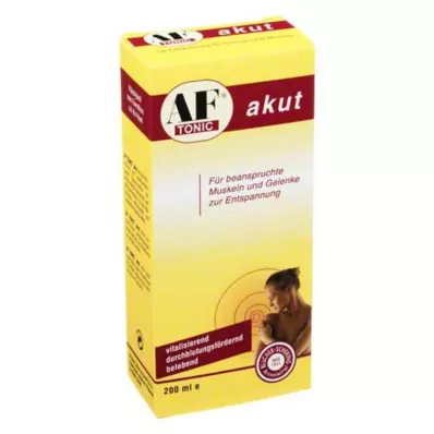 AF TONIC líquido agudo, 200 ml AF TONIC líquido agudo, 200 ml