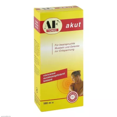 AF TONIC líquido agudo, 500 ml AF TONIC líquido agudo, 500 ml