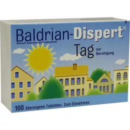 BALDRIAN DISPERT Tableta cubierta, 100 pz