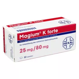 MAGIUM K forte tabletas, 50 uds
