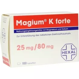 MAGIUM K tabletas Forte, 100 pz