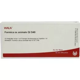 FORMICA EX animal GL D 40 ampollas, 10X1 ml