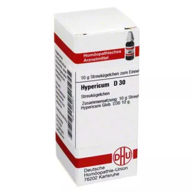 HYPERICUM D 30 glóbulos, 10 g HYPERICUM D 30 glóbulos, 10 g