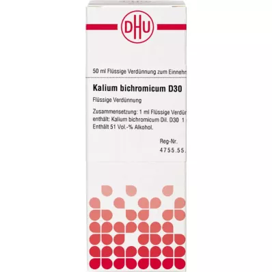 Potasio Bichrom D30, 50 ml