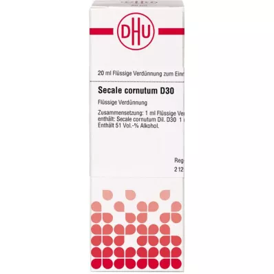 SECALE CORNUTUM Dilución D 30, 20 ml