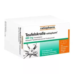 TEUFELSKRALLE-RATIOPHARM Comprimidos recubiertos con película, 100 uds