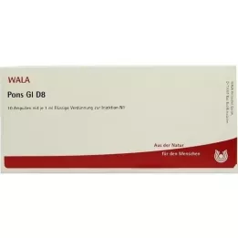 PONS GL D 8 ampollas, 10X1 ml