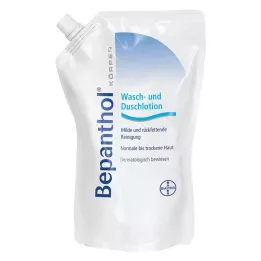 Bepanthol Paquete de recarga de loción de lavado y ducha, 800 ml