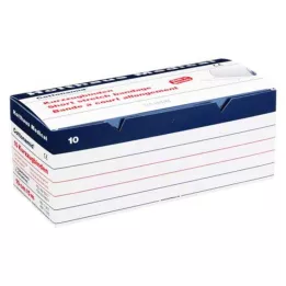 COTTONAMID Venda elástica corta elástica 10 cm x 5 m, 10 uds