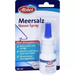 ABTEI Estándar de spray nasal de sal marina, 20 ml
