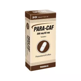 PARA CAF Comprimidos de 500 mg/65 mg, 20 uds