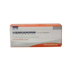 HEMODORM Pastillas para dormir de 50 mg, 20 uds