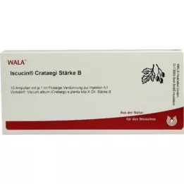 ISCUCIN Ampollas crataegi Strength B, 10 x 1 ml
