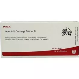 ISCUCIN Ampollas crataegi Strength C, 10 x 1 ml