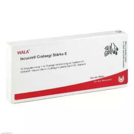 ISCUCIN Ampollas Crataegi Strength E, 10 x 1 ml
