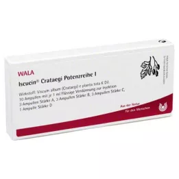 ISCUCIN ampollas crataegi serie potencia I, 10x1 ml