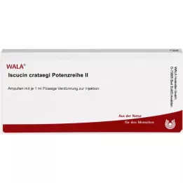 ISCUCIN Serie de potencias Crataegi II Ampollas, 10X1 ml
