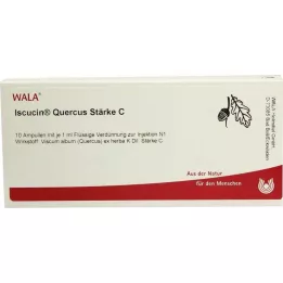 ISCUCIN Ampollas de quercus Strength C, 10X1 ml